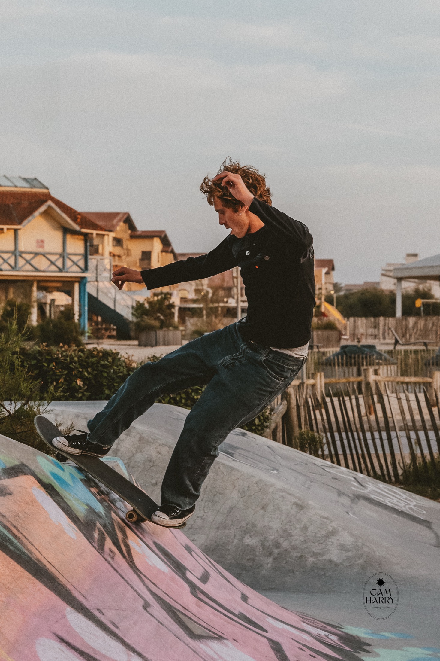 Session skateboard, photographe de sport